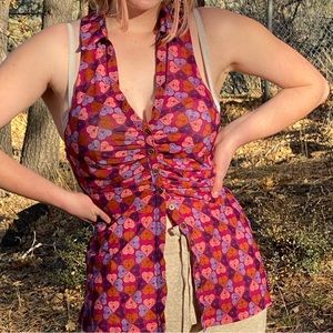 NWT Free people “vest” blouse